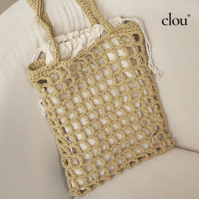 Túi đan móc thủ công CLOU MARKET BAG