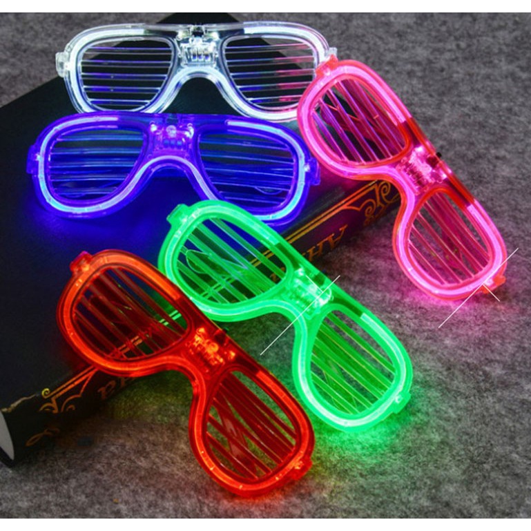 RUNNY LED Flashing Head Toys Glowing Glasses Play in the Dark Shiny Kids Night Toys