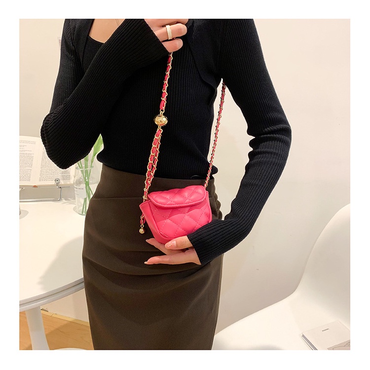 Túi Xách Mini Nữ Đeo Chéo Màu Xanh Dương - Xanh Lá - Hồng Siêu Hot Túi Mini Bé Dễ Xương - ViVi