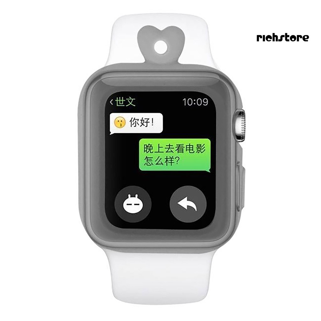 Ốp Bảo Vệ Bằng Silicon Mềm Cho Apple Watch Se