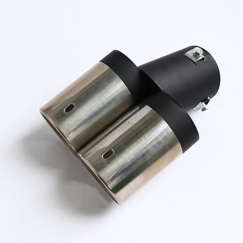 Ống Xả Đôi Chụp Độ Pô Bằng Thép Không Gỉ Cho Xe Hơi Ô Tô