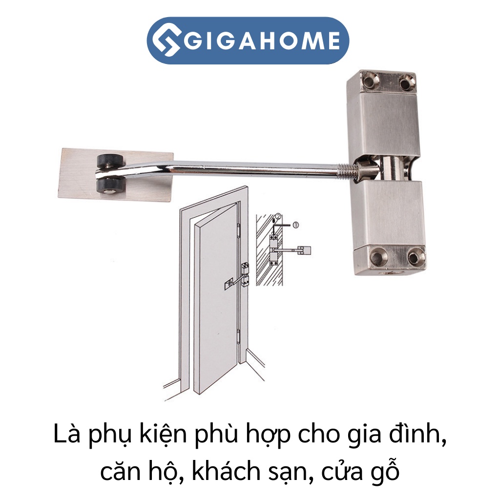 Bản Lề Hỗ Trợ Đóng Cửa Tự Động GIGAHOME Giảm Tiếng Ồn Cho Văn Phòng, Cửa Hàng 9793