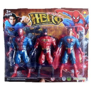 Bộ 3 siêu nhân cho bé