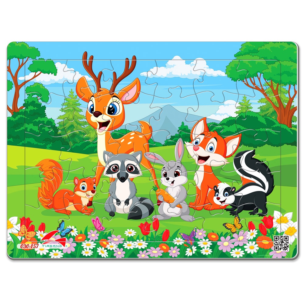Tranh xếp hình phát triển trí tuệ cho bé Tia Sáng Jigsaw Puzzle 30 mảnh