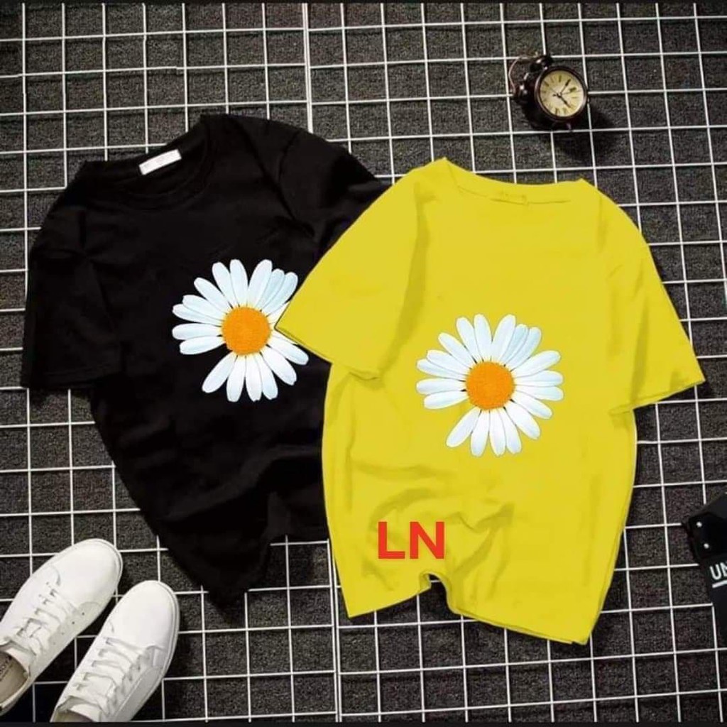 Áo Thun Hoa Cúc 5D 🌸FREESHIP🌸 LN30