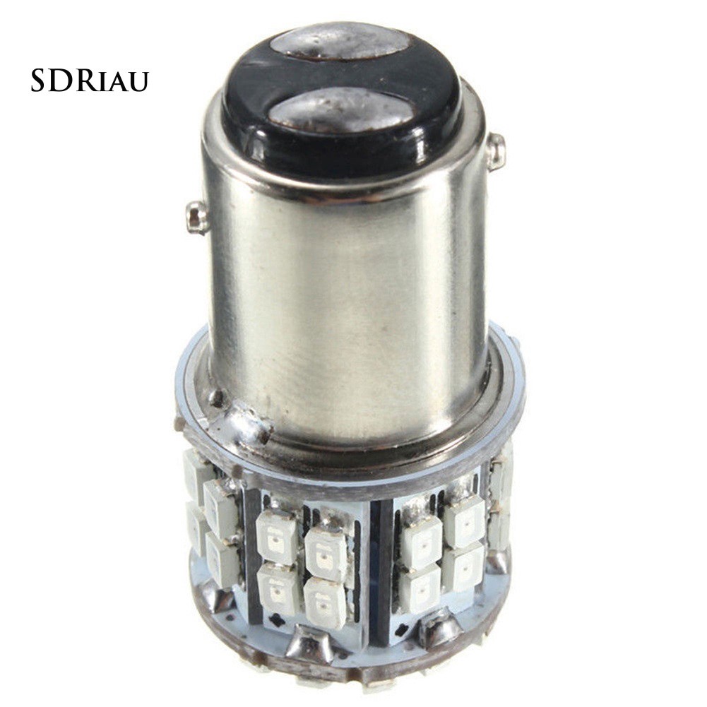 Bộ 2 Đèn LED Phanh Xe Hơi Màu Đỏ 1157 BAY15D 50SMD 1206 5W 12V