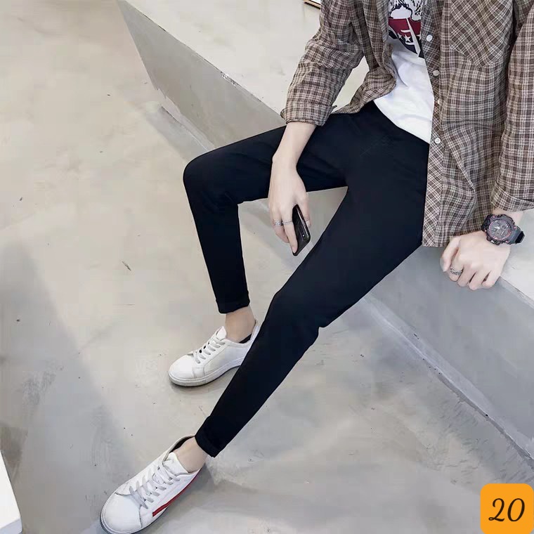 Quần jean nam cao cấp, chất liệu jean ( bò ) mềm mịn, from chuẩn, có nhiều mẫu đẹp đi kèm gutaha121 | BigBuy360 - bigbuy360.vn