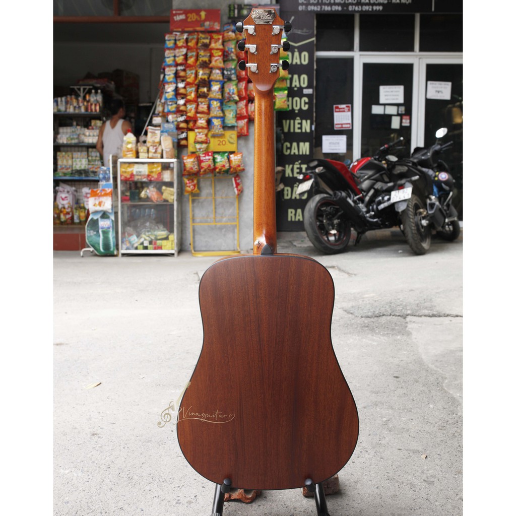 [ Thanh lí nửa giá gốc ] Đàn guitar acoustic Gopher Wood G-100NS chính hãng  guitar Hàn Quốc  tặng full phụ kiện