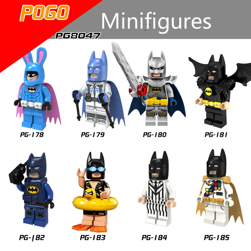 Bộ đồ chơi lego lắp ráp phong cách Batman DC đáng yêu cho bé