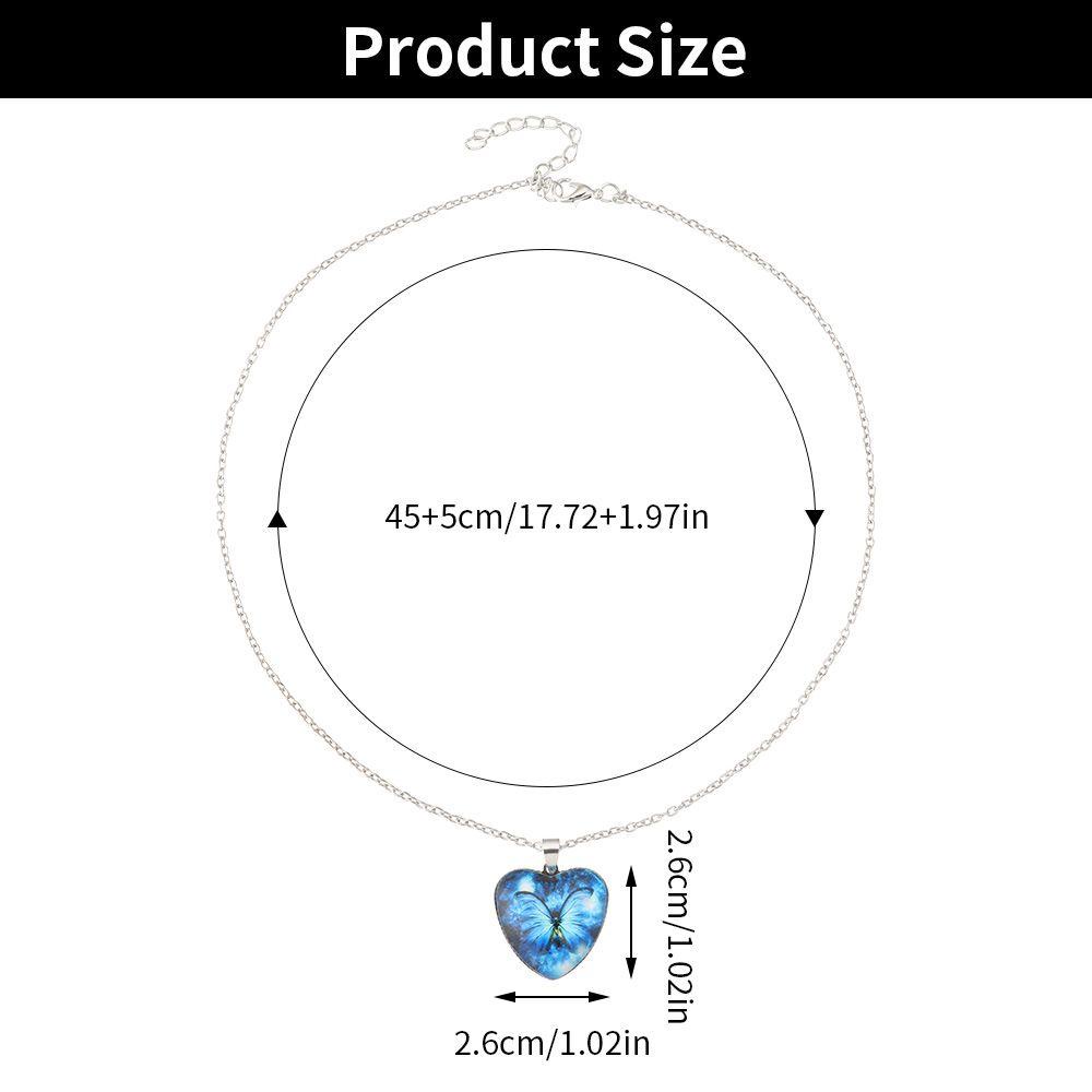 Vòng cổ Mặt Hình Trái Tim/Quả Đào Cho Nữ