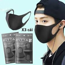 Khẩu Trang Pita Mask Kháng Bụi Set 3 Chiếc | BigBuy360 - bigbuy360.vn