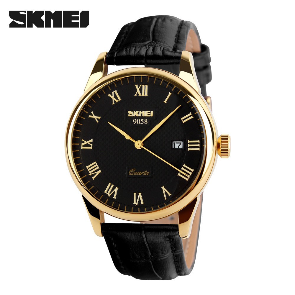 Đồng hồ nam SKMEI chính hãng dây da cao cấp chống nước SKMEI 9508 | BigBuy360 - bigbuy360.vn