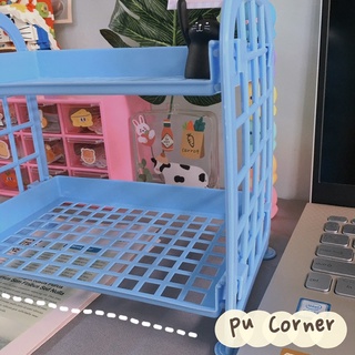 Kệ mỹ phẩm mini 2 tầng đa năng