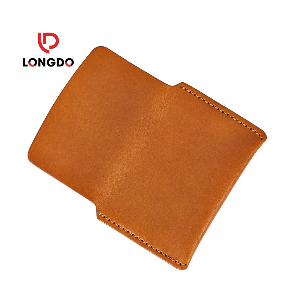 Ví đựng thẻ ATM - Cam kết 100% da bò thật nhập khẩu - Bảo hành 5 năm - Thương hiệu uy tín Longdo Leather - C01