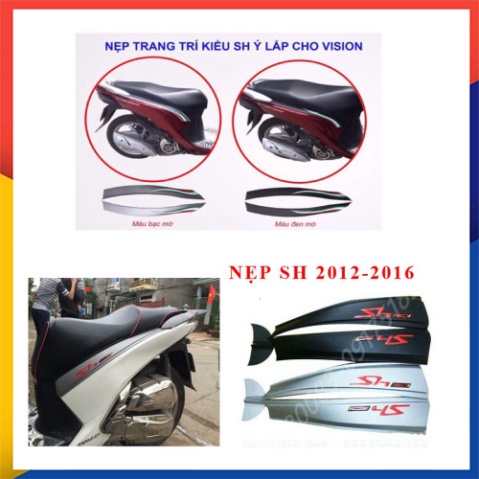 Nẹp hông Vison 2015-2019/ Nẹp SHVN 2012-2016