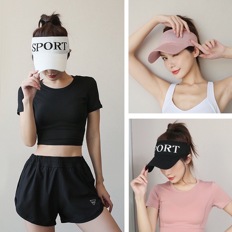 Mũ Lưỡi Trai SPORT Nửa Đầu [ Mũ thể thao ]