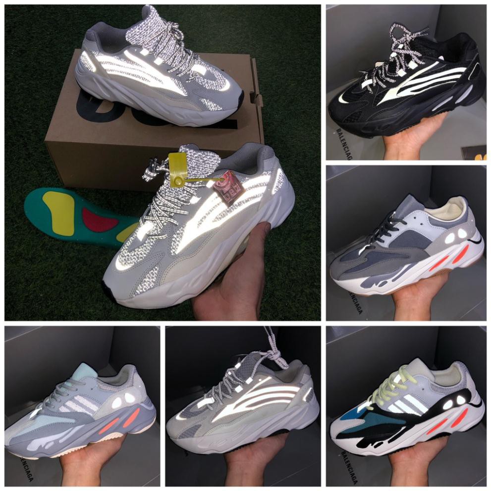 Giày Yz 700 Cao Cấp 🔥FREESHIP🔥 Giày thể thao yz700 phản quang + full box + bill + tặng tất - Sắn hàn