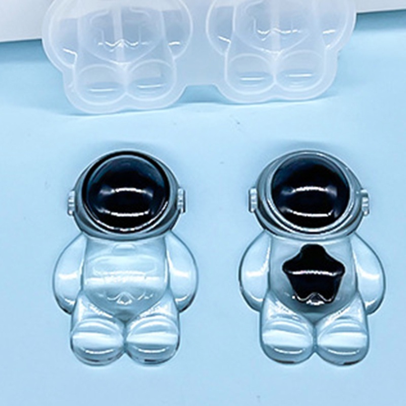 Khuôn Làm Trang Sức Hình Phi Hành Gia Bằng Nhựa Resin