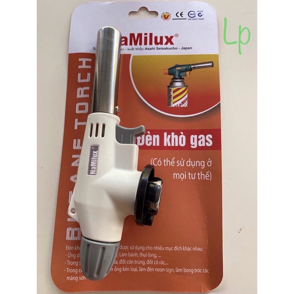 Đầu Khò Gá NAMILUS Chuyên Dụng, Tự động đánh Lửa, Khò Lửa Bình Gas MINI - Núm điều Chỉnh Nhiệt 1400 độ C
