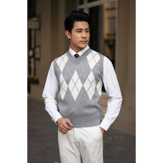 Áo len nam adam store gile ghi thoi al014g