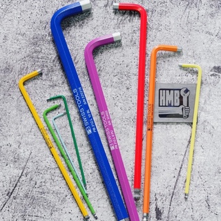 🇨🇭Swiss made🇨🇭Khoá lục giác chữ L đầu bi Thuỵ Sĩ PB Swiss Tools có màu