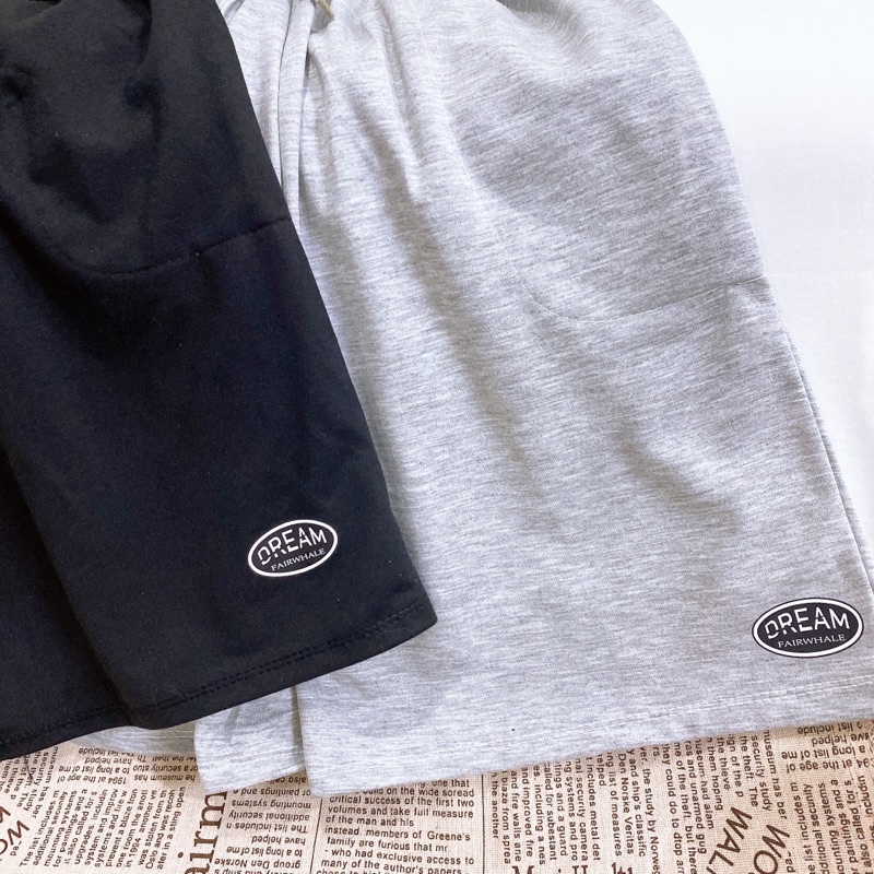 Quần short nam nữ, quần đùi nam nữ unisex in hình dream