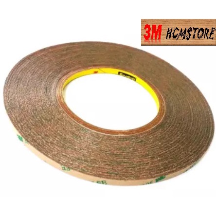 3M 300LSE - 93015 5mm dài 55met - BĂNG KEO 2 MẶT MỎNG 300LSE  TRONG SUỐT chuyên DÁN CẢM ỨNG, CHỊU NHIỆT