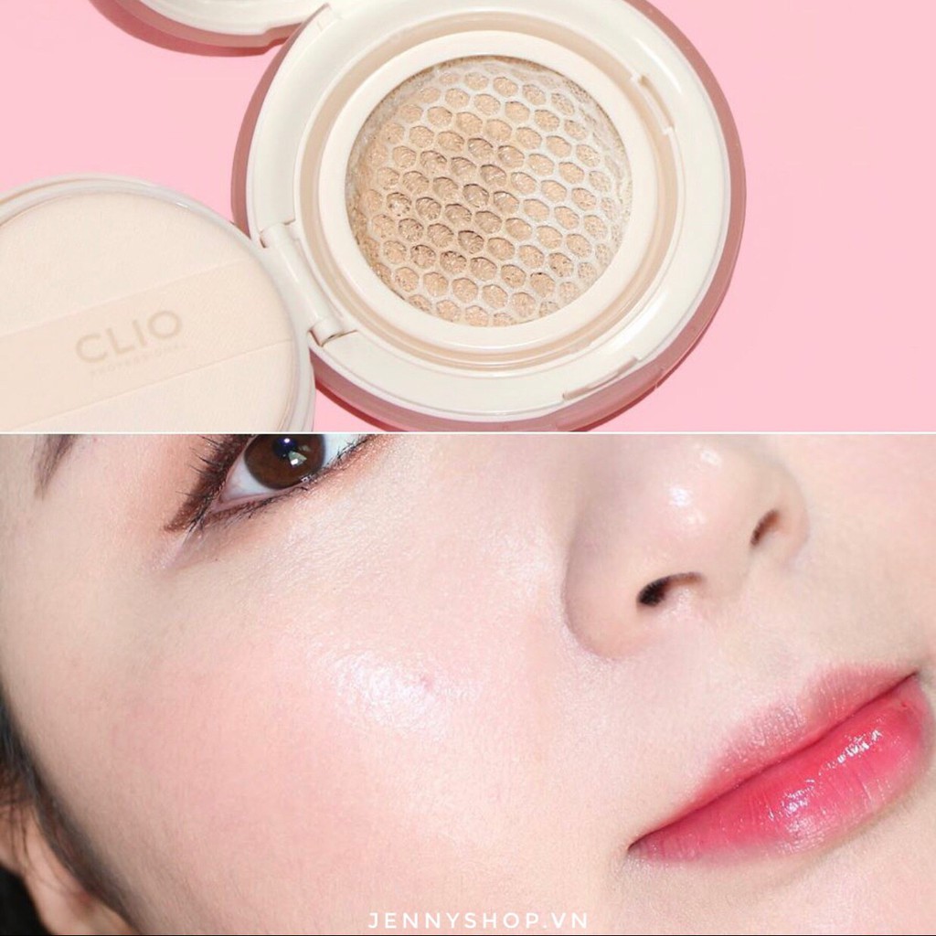 Phấn Nước Clio Nudism Water Grip Cushion SPF50+ PA+++ (Kèm Lõi)