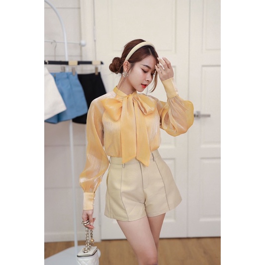 Quần short gập gấu nữ xinh 4 màu