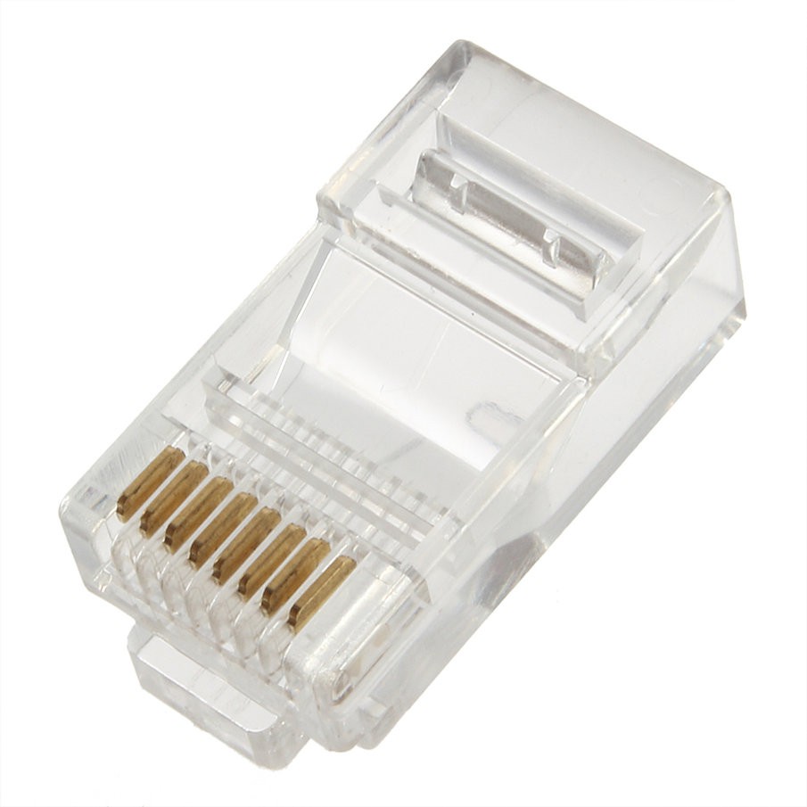 Mới Đầu Nối Dây Mạng Lan Rj45 Cat5 Chất Lượng Cao | BigBuy360 - bigbuy360.vn