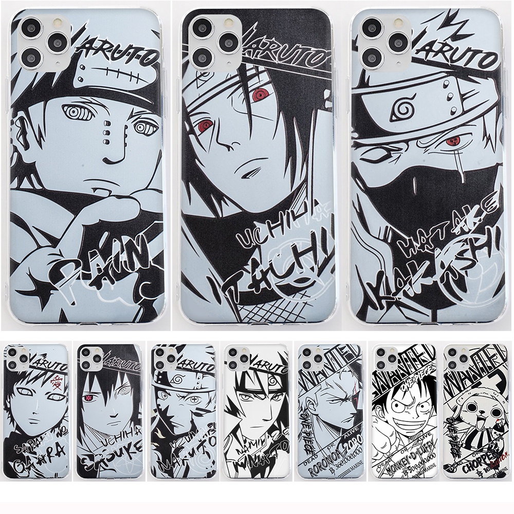 Ốp điện thoại in hoạt hình naruto cho iPhone 6 6S/6Plus 6sPlus/7 8/7Plus 8Plus