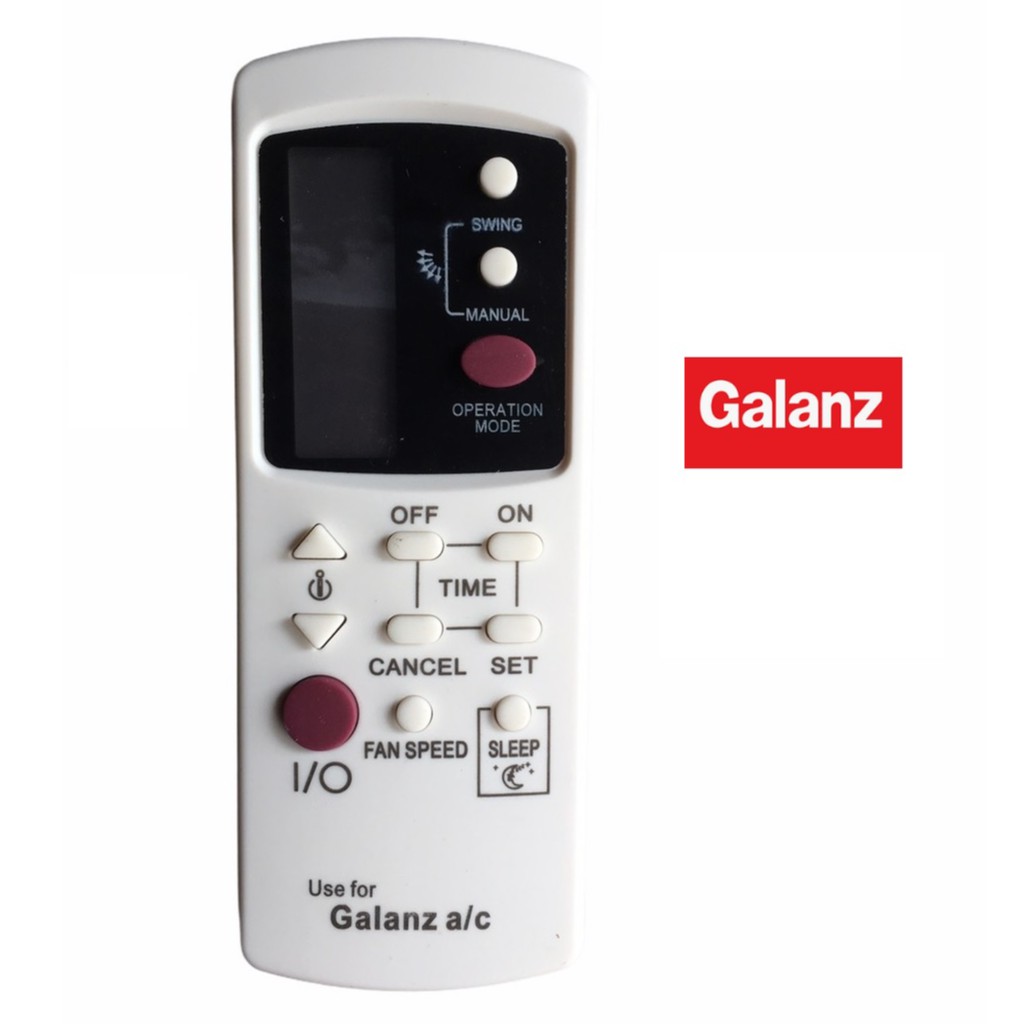 Điều khiển điều hòa Galanz,Remote điều hòa Galanz