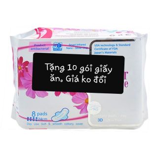 Combo 10 gói băng vệ sinh Doctor care ban ngày 8 miếng