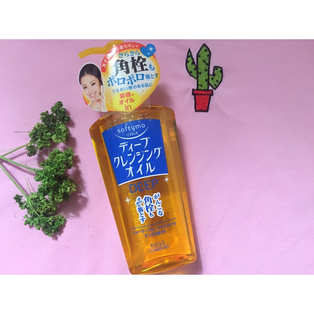 Dầu Tẩy Trang Kose Softymo Cleangsing oil 230ml Nội Địa Nhật Bản