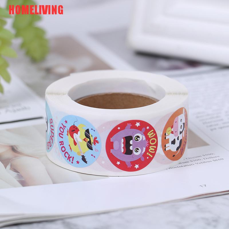 Cuộn 500 Miếng Dán Khen Thưởng Cho Học Sinh