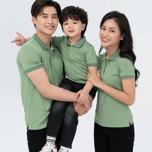 Combo 3 áo polo coolmax YODY gia đình, chất vải cotton cá sấu