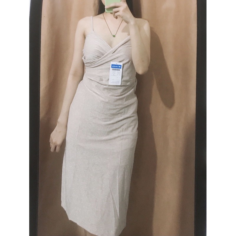 Váy Nhũ Ôm Body Kim Tuyến 2 Dây Quyến Rủ 👗 Phuongmin.Store 👗