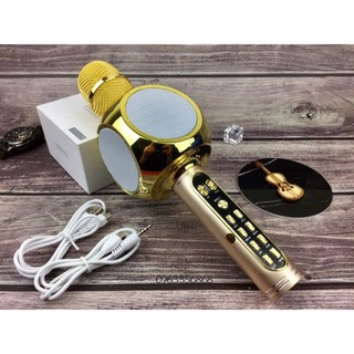 Micro hát Karaoke Bluetooth YS90 - mic Bluetooth