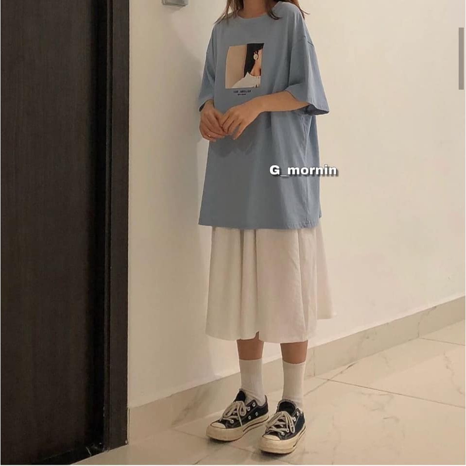 [Hàng có sẵn] Chân váy dài chất đũi mát | BigBuy360 - bigbuy360.vn