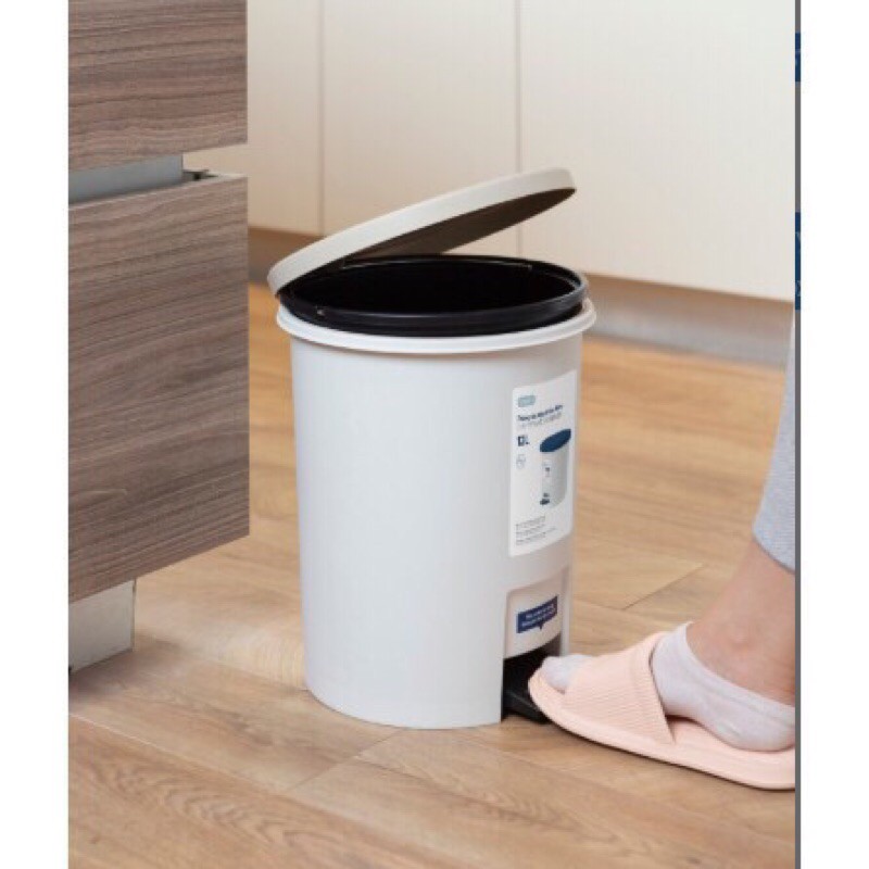 Thùng Rác Nắp Tròn INOCHI Đạp Chân 6L - 12L, Thùng Rác Bếp, Văn Phòng