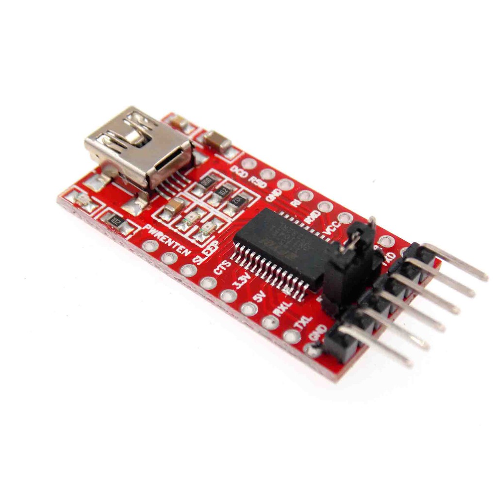 Bộ 1/5 mô đun nối tiếp chuyển đổi FT232RL FTDI USB 3.3V 5.5V sang TTL cho cổng Arduin mini | BigBuy360 - bigbuy360.vn