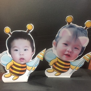 In ảnh chibi để bàn trang trí sinh nhật bé