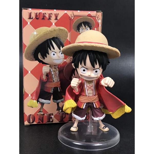 Mô hình One Piece Luffy Mũ Rơm và Mũ sắt