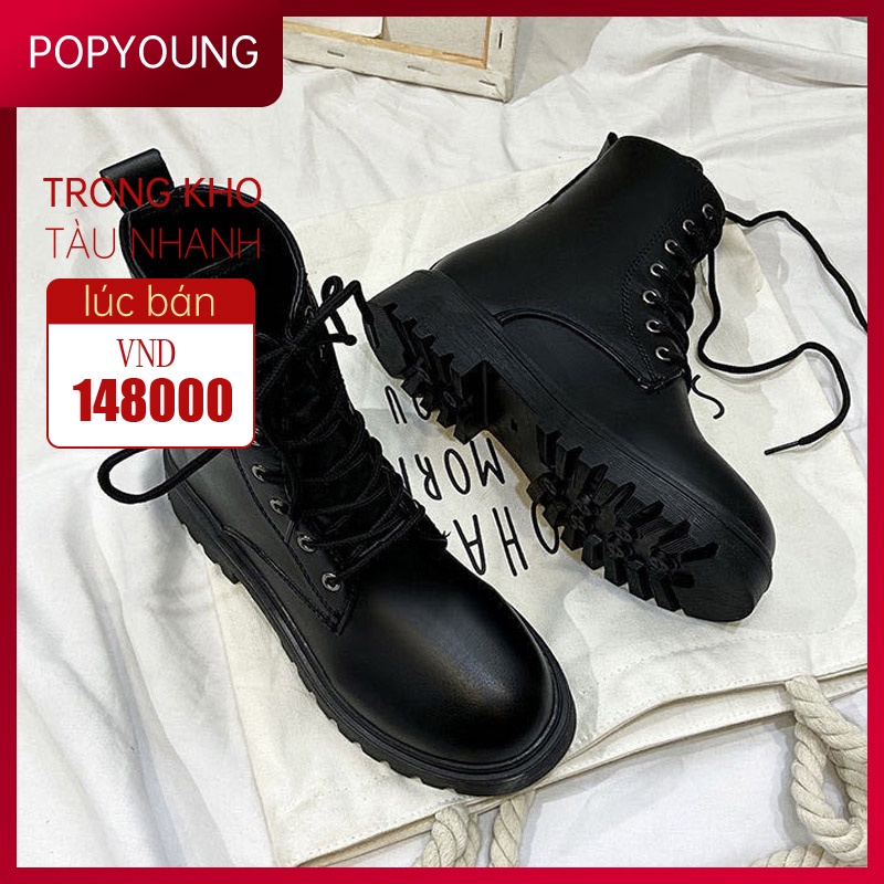 Giày Boot Phong Cách Hàn Quốc Thời Trang Cho Nữ