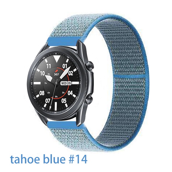 Dây Nylon 20mm 22mm Cho Đồng Hồ Thông Minh Samsung Galaxy Watch 3 45mm / 46mm / 42mm / Active 2 S3 Frontier Huawei GT 2 / 2e / pro