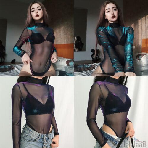 Áo lưới tay dài xuyên thấu quyến rũ cho nữ | BigBuy360 - bigbuy360.vn