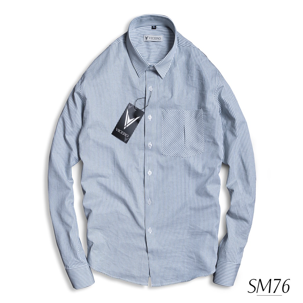 [Mã FAMALLT5 giảm 15% đơn 150K] Áo Sơ Mi Nam Phong cách Trẻ Trung Hiện Đại Thời Trang VICERO | BigBuy360 - bigbuy360.vn