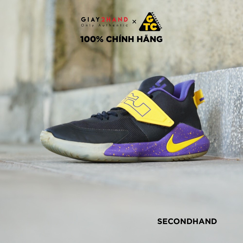 [2hand] Giày Thể Thao NIKE AMBASSADOR 11 LAKERS BQ5436-003 GIÀY CŨ CHÍNH HÃNG