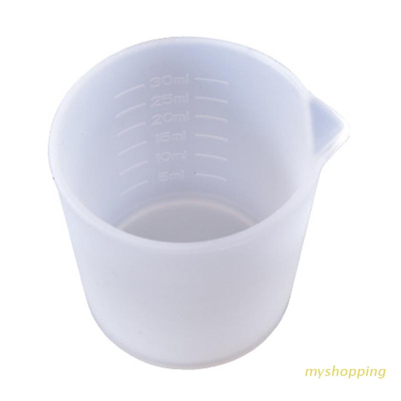 Cốc đo lường silicone 30ml dành cho làm đồ trang sức DIY handmade