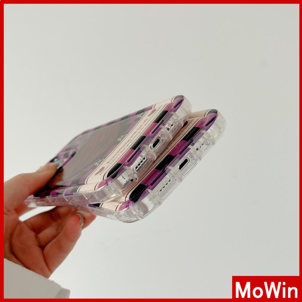 Ốp điện thoại dày in caro trái tim thích hợp cho iPhone 13 Pro Max 12 Pro Max 11 Pro Max 7plus XR xs max 14 Pro Max